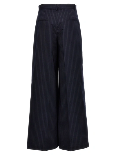 Shop N°21 Pinstripe Pants Blue