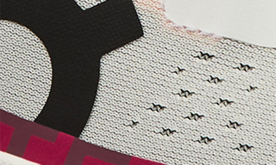 On Cloudmster Running Shoe In Undyed White/ Aurora