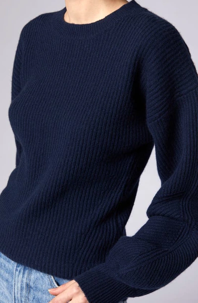 Shop Equipment Yara Wool & Cashmere Rib Sweater In Astral Aura