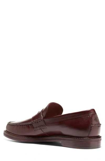 Shop Cole Haan American Classics Pinch Penny Loafer In Ch Bloodstone
