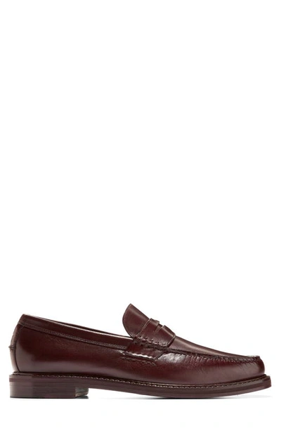 Shop Cole Haan American Classics Pinch Penny Loafer In Ch Bloodstone
