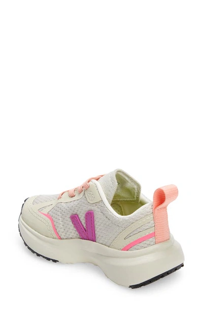Shop Veja Kids' Small Canary Sneaker In Natural Lotus