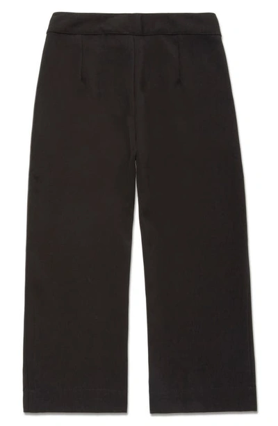 Shop Honor The Gift Kids' Wide Leg Trousers In Black