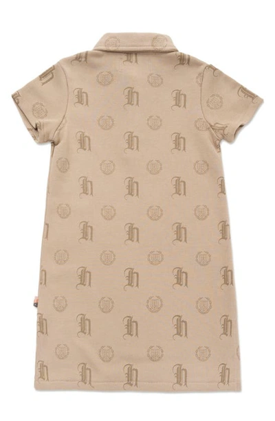 Shop Honor The Gift Kids' Piqué Shirtdress In Sand