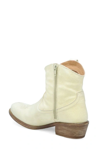 Shop Miz Mooz Carlitos Western Bootie In Linen