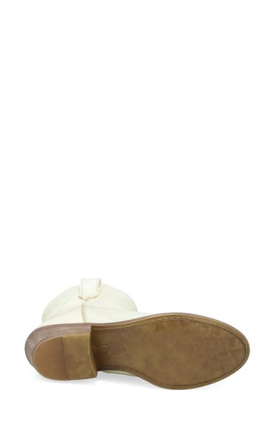 Shop Miz Mooz Carlitos Western Bootie In Linen