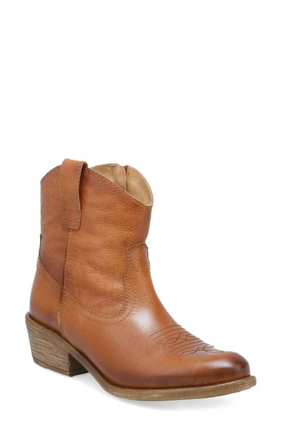 Shop Miz Mooz Carlitos Western Bootie In Brandy