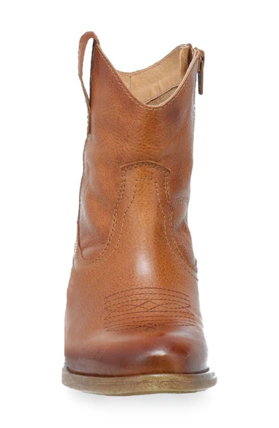 Shop Miz Mooz Carlitos Western Bootie In Brandy