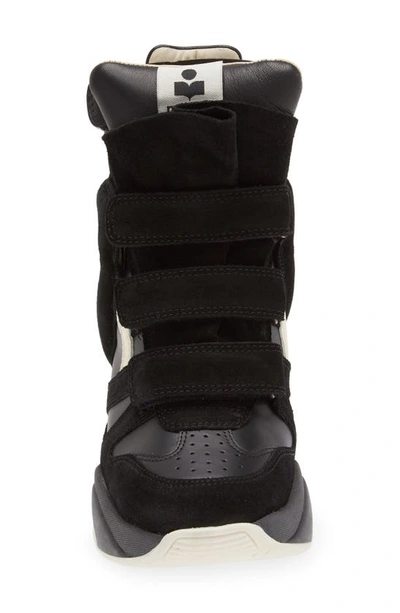 Isabel Marant High-top Sneakers With Contrast Sole And Perforated Detailing In Multi