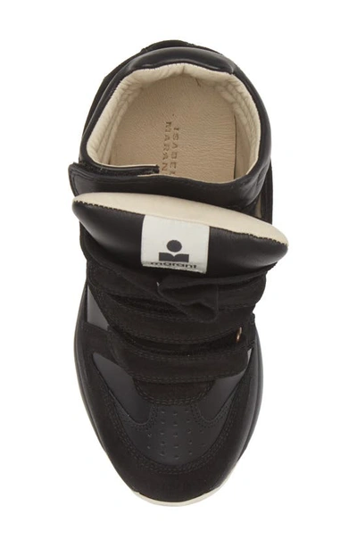 Isabel Marant High-top Sneakers With Contrast Sole And Perforated Detailing In Multi