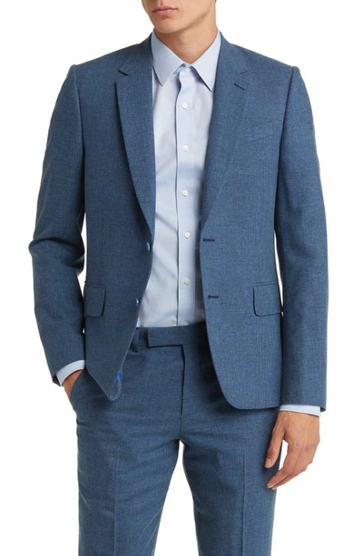Shop Paul Smith Tailored Fit Wool Suit In Blues