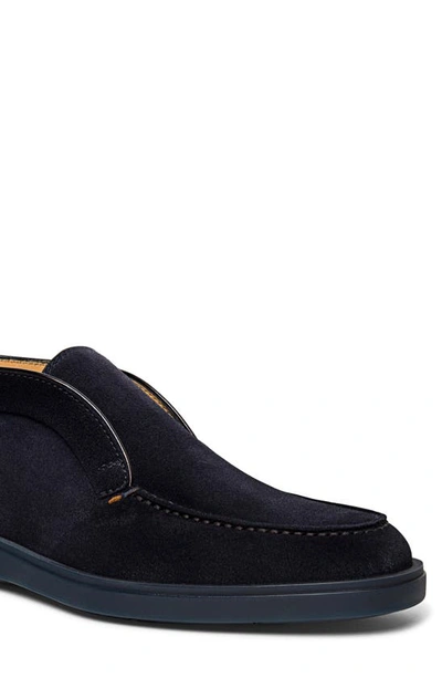 Shop Santoni Boneless Boot In Blue-u60