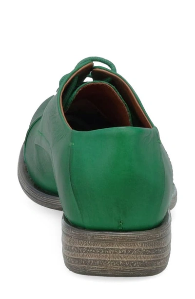 Shop Miz Mooz Letty Oxford Flat In Emerald