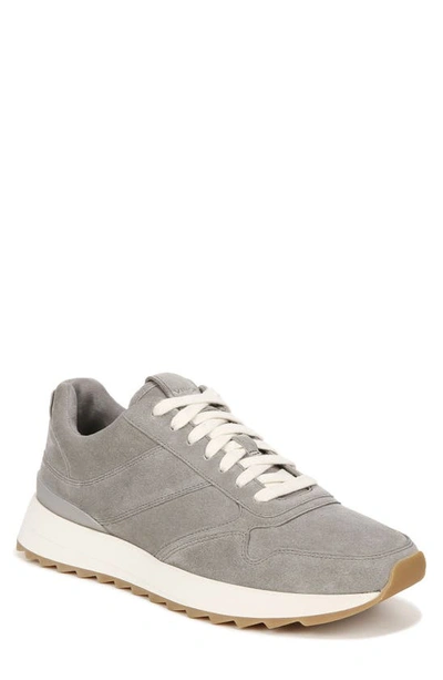 Shop Vince Edric Sneaker In Light Smoke Grey