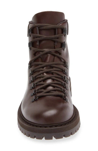 Shop Common Projects Hiker Boot In Brown 3621