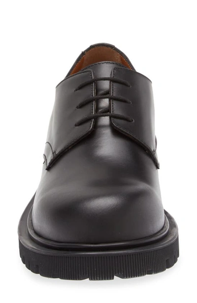 Shop Common Projects Plain Toe Derby In 7547 Black
