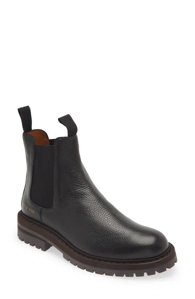 Shop Common Projects Chelsea Boot In Black 7547