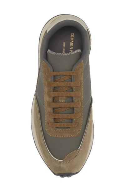 Shop Common Projects Track 80 Low Top Sneaker In 1010 Olive