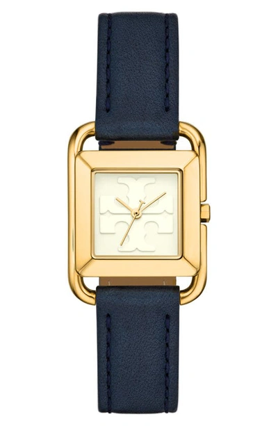 Tory Burch Women's Miller Goldtone Stainless Steel Watch & Leather