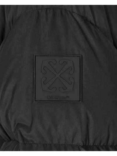 Off-white Black Down Puffer Jacket | ModeSens