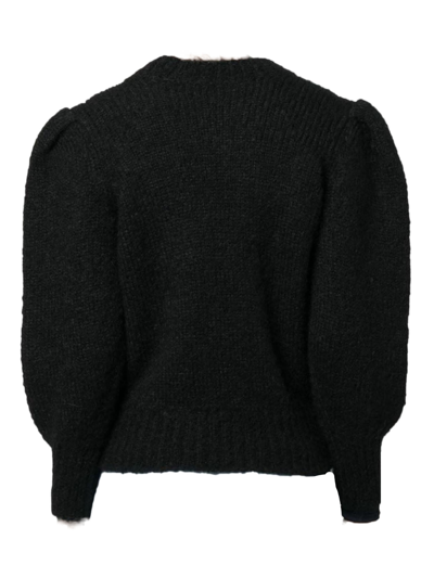 Shop Isabel Marant Black Emma Mohair-blend Knit Jumper In Nero