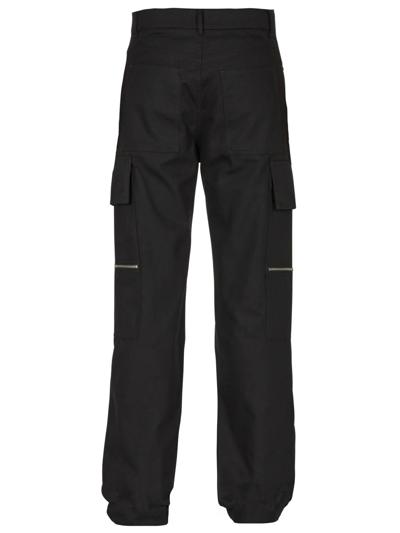 Shop Alyx Black Cotton Cargo Pants, Belt Loops In Nero