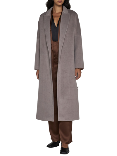Blanca Vita Coat In Tortora