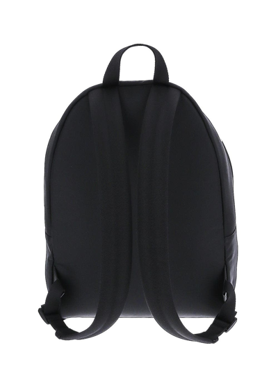 Shop Givenchy Logo Embroidery Backpack In Black