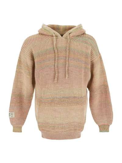 Shop Family First Hoodie Faded Sweatshirt In Multicolor