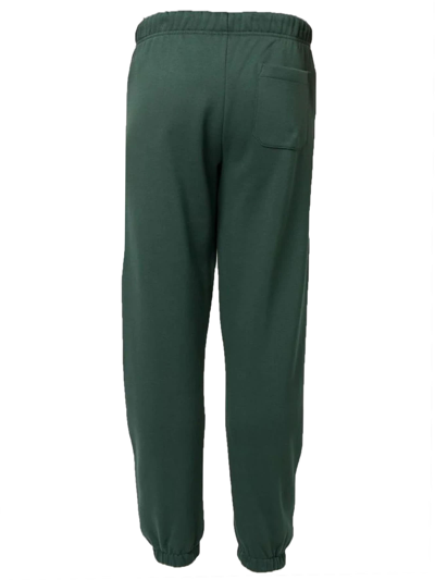 Shop Carhartt Forest Green Cotton Chase Track Pants In Verde