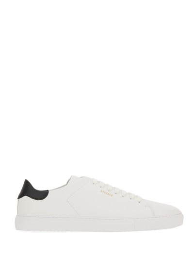Shop Axel Arigato Clean 90 Contrast Sneaker In Bianco