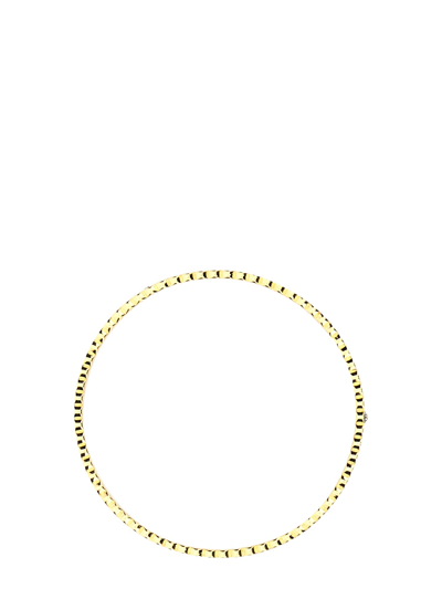 Shop Marc Jacobs The Medallion Bracelet With Logo In Avorio