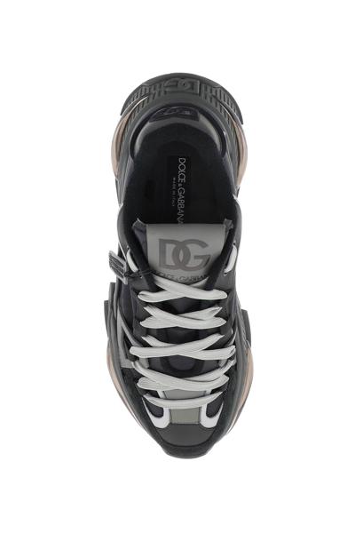 Shop Dolce & Gabbana 'airmaster' Sneakers Men In Black