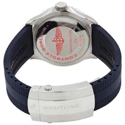 Pre-owned Breitling Superocean Automatic Chronometer Blue Dial Men's Watch A17375e71c1s1