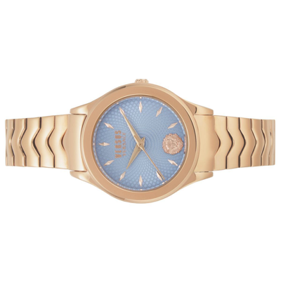 Pre-owned Versace Versus By  Women's Watch Wrist Mount Pleasant Vsp561218 Stainless Steel