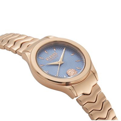 Pre-owned Versace Versus By  Women's Watch Wrist Mount Pleasant Vsp561218 Stainless Steel