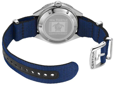 Pre-owned Certina Ds Super Ph500m Blue Stc Special Edition With International Warranty