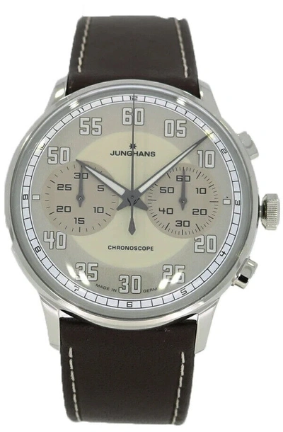 Shop Pre-owned Junghans Meister Driver Hand Wind Men's Watch 027/3684.00