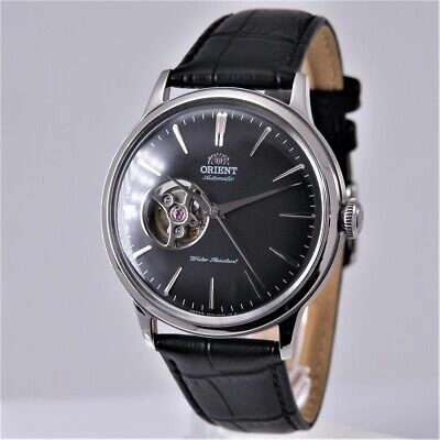 Pre-owned Orient Rn-ag0007b Standard Semi Skeleton Mechanical Automatic Watch Authentic
