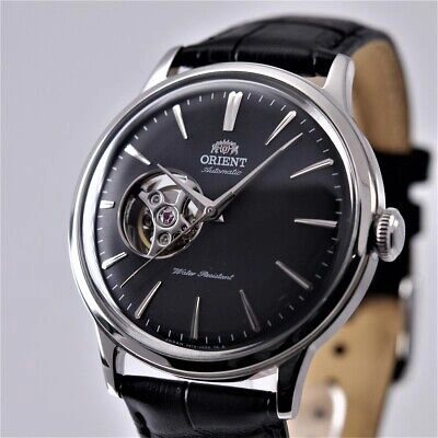 Pre-owned Orient Rn-ag0007b Standard Semi Skeleton Mechanical Automatic Watch Authentic