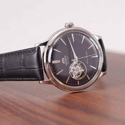 Pre-owned Orient Rn-ag0007b Standard Semi Skeleton Mechanical Automatic Watch Authentic