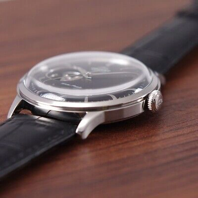 Pre-owned Orient Rn-ag0007b Standard Semi Skeleton Mechanical Automatic Watch Authentic