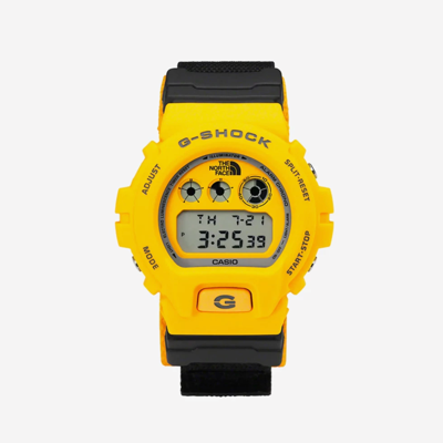 Shop Pre-owned Casio G-shock X Supreme X The North Face Dw-6900 Yellow