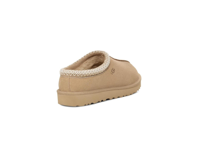 Pre-owned Ugg Tasman Suede & Sheepskin Slippers 5955 Mustard Seed Size 8