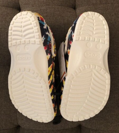 Pre-owned Crocs Deadstock Chinatown Market X  Grateful Dead Classic Clog Size M6 Ds 6 In Multicolor
