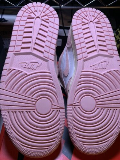 Pre-owned Jordan Size 10 -  1 Retro Og High Washed Pink W