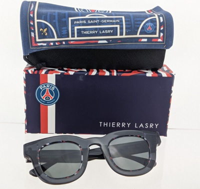 Pre-owned Thierry Lasry Brand Authentic  Sunglasses 029 Paris Saint Germain 45mm Frame In Gray