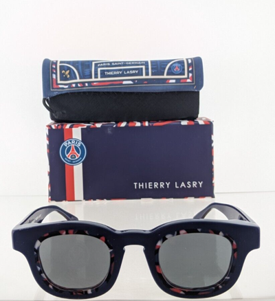 Pre-owned Thierry Lasry Brand Authentic  Sunglasses 217 Paris Saint Germain 45mm Frame In Gray