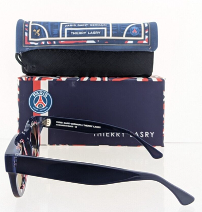 Pre-owned Thierry Lasry Brand Authentic  Sunglasses 217 Paris Saint Germain 45mm Frame In Gray
