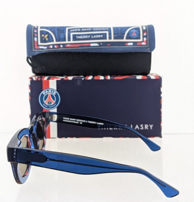 Pre-owned Thierry Lasry Brand Authentic  Sunglasses 222 Paris Saint Germain 45mm Frame In Gray